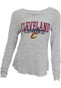 Cleveland Cavaliers Womens Reprise Sleep Shirt - Grey