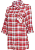 Oklahoma Sooners Womens Piedmont Sleep Shirt - Crimson