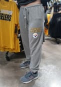Pittsburgh Steelers Womens Mainstream Sweatpants - Grey