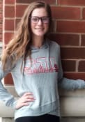 St Louis Cardinals Womens Venture Hooded Sweatshirt - Grey