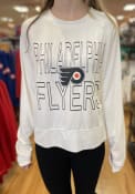 Philadelphia Flyers Womens Colonnade Crew Sweatshirt - White
