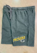 Green Bay Packers TRACKSIDE Shorts - Charcoal