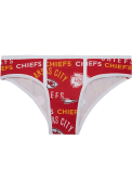 Kansas City Chiefs Womens Flagship Underwear - Red