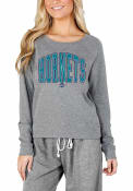Charlotte Hornets Womens Mainstream Crew Sweatshirt - Grey