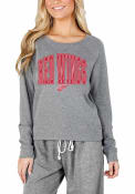 Detroit Red Wings Womens Mainstream Crew Sweatshirt - Grey