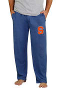 Syracuse Orange Quest Sleep Pants - Navy Blue