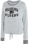 Philadelphia Flyers Womens Siesta Sleep Shirt - Grey