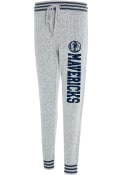 Dallas Mavericks Womens Siesta Sweatpants - Grey