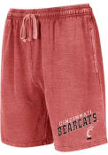 Cincinnati Bearcats Trackside Burnout Shorts - Red
