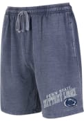 Penn State Nittany Lions Trackside Burnout Shorts - Navy Blue