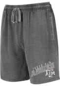 Texas A&M Aggies Trackside Burnout Shorts - Charcoal