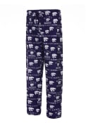 K-State Wildcats Flagship Allover Print Sleep Pants - Purple