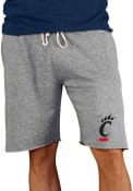 Concepts Sport Mens Grey Cincinnati Bearcats Mainstream Shorts