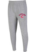 Cleveland Indians Mainstream Jogger Fashion Sweatpants - Grey