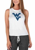 West Virginia Mountaineers Womens Gable Tank Top - White