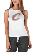 Cleveland Cavaliers Womens Gable Tank Top - White