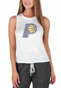 Indiana Pacers Womens Gable Tank Top - White
