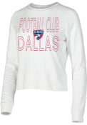 FC Dallas Womens Colonnade Crew Sweatshirt - White