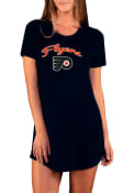 Philadelphia Flyers Womens Marathon Sleep Shirt - Black