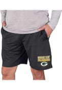 Green Bay Packers Bullseye Shorts - Charcoal