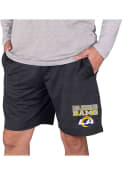 Los Angeles Rams Bullseye Shorts - Charcoal