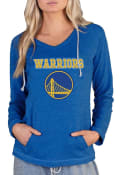 Golden State Warriors Womens Mainstream Terry Hooded Sweatshirt - Blue