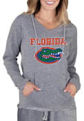 Florida Gators Womens Mainstream Terry Hooded Sweatshirt - Grey