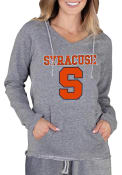 Syracuse Orange Womens Mainstream Terry Hooded Sweatshirt - Grey