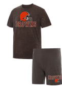 Cleveland Browns BILLBOARD Shorts - Brown