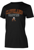 Cleveland Browns Womens Marathon T-Shirt - Black