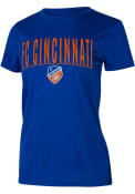 FC Cincinnati Womens MARATHON T-Shirt - Blue
