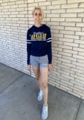 Cleveland Cavaliers Womens Marathon Hooded Sweatshirt - Navy Blue