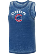 Chicago Cubs Womens Resurgence Tank Top - Blue