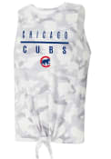 Chicago Cubs Womens Composite Tank Top - Green