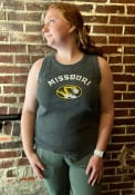 Missouri Tigers Womens Resurgence Tank Top - Charcoal