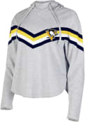 Pittsburgh Penguins Womens Register Hooded Sweatshirt - Grey