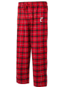 Red Mens Cincinnati Bearcats Ledger Plaid Sleep Pants