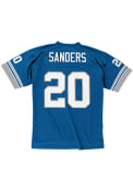Mitchell and Ness Detroit Lions Barry Sanders 1996 Throwback Jersey - Blue