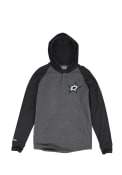 Dallas Stars Mitchell and Ness Home stretch Hooded Sweatshirt - Charcoal
