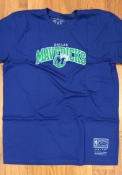 Dallas Mavericks Mitchell and Ness Tailored Fashion T Shirt - Blue