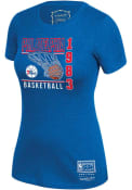 Mitchell and Ness Philadelphia 76ers Womens Blue BWT T-Shirt