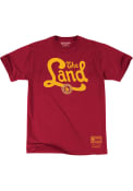 Mitchell and Ness Cleveland Cavaliers Red Our Land Fashion Tee