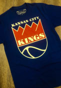 Mitchell and Ness Kansas City Kings Blue Traditional Fashion Tee