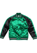 Philadelphia Eagles Mitchell and Ness Colorblocked Lightweight Light Weight Jacket - Kelly Green