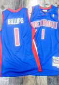 Chauncey Billups Detroit Pistons Mitchell and Ness 03-04 Swingman Swingman Jersey - Blue