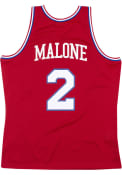 Moses Malone Philadelphia 76ers Mitchell and Ness 82-83 Swingman Swingman Jersey - Red