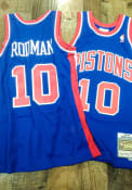 Dennis Rodman Detroit Pistons Mitchell and Ness 88-89 Swingman Swingman Jersey - Blue