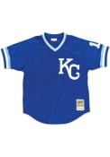 Kansas City Royals Bo Jackson Mitchell and Ness 1989 Authentic BP Cooperstown Jersey - Blue