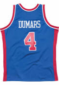 Joe Dumars Detroit Pistons Mitchell and Ness 88-89 Swingman Swingman Jersey - Blue