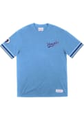 Kansas City Royals Mitchell and Ness Final Seconds Fashion T Shirt - Light Blue